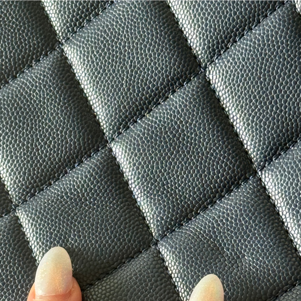 ⭐️CHANEL⭐️22A Twist Your Button Caviar Leather Hobo Shoulder Bag - Picture 9 of 16